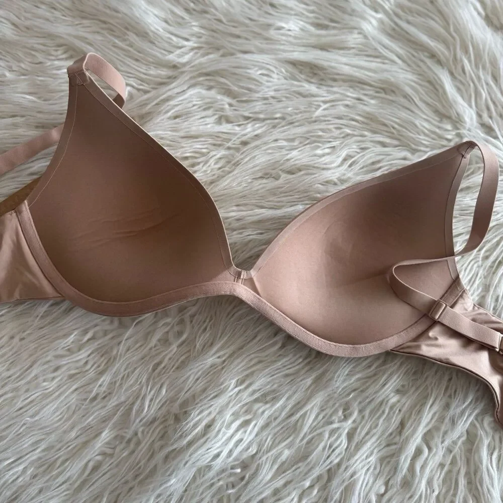 Skims Wireless Super Push up Bra Clay Size 34D - Picture 8 of 10